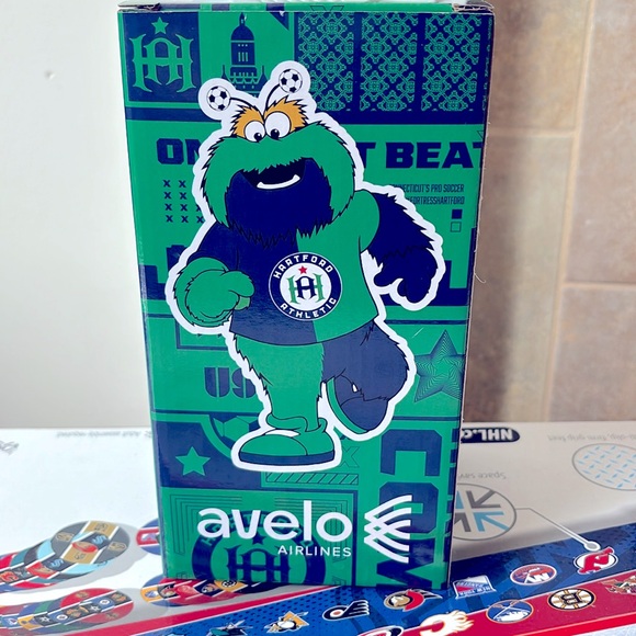 DILLON Hartford Athletic Connecticut Pro Soccer Team Mascot SGA Bobblehead - Picture 8 of 10
